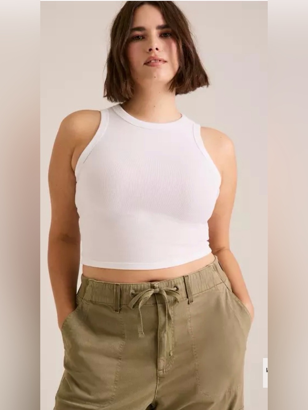 Torrid Festi Cargo Jogger Amy Olive Green Pockets NWT Plus Size 18 R - Picture 15 of 15